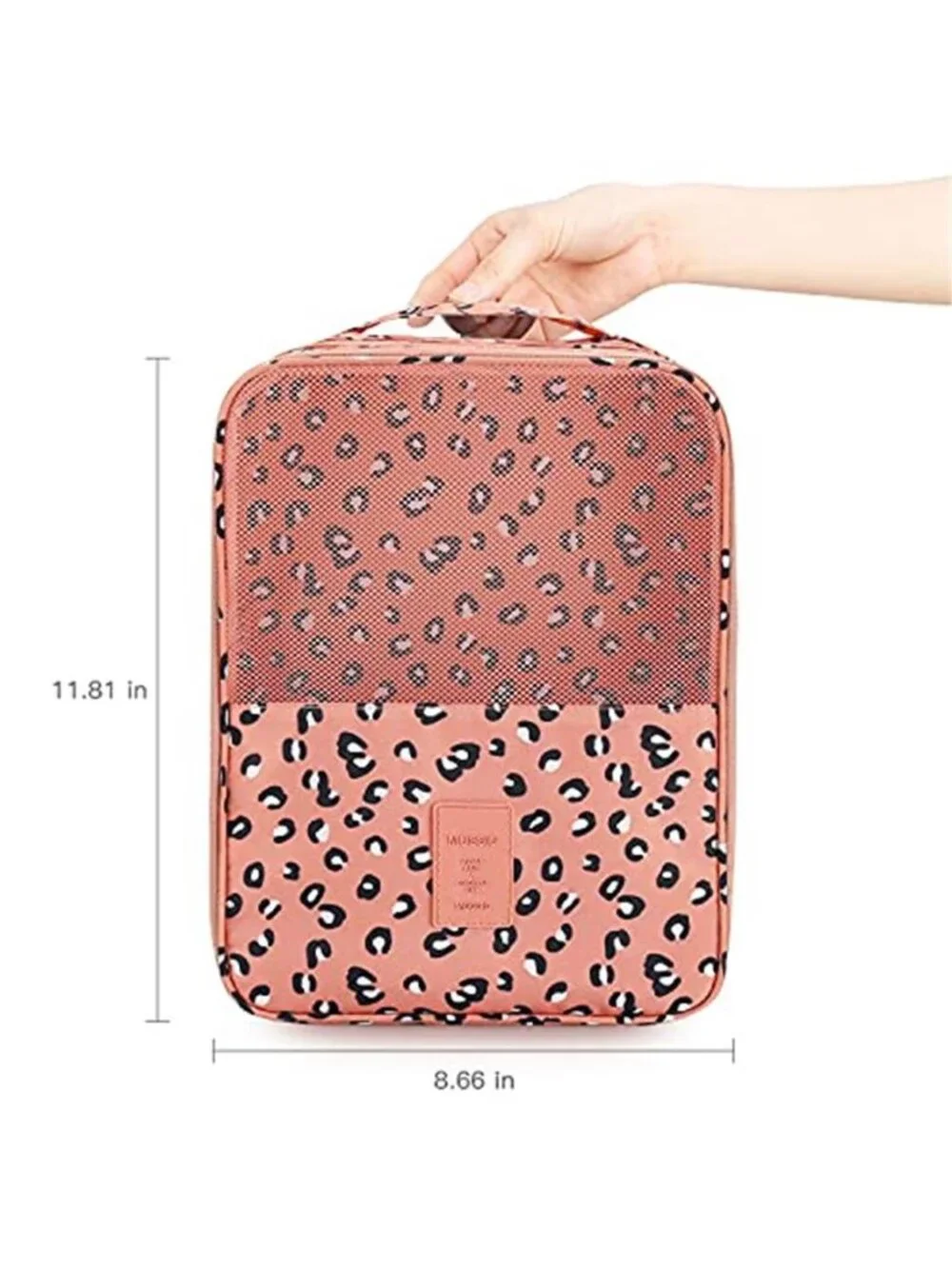 Travel Shoe Organizer Bag 3 Pair Storage Packing Cube Waterproof Luggage Pouch